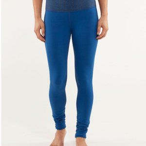 Lululemon Wunder Under Pant High Rise Blue Legging